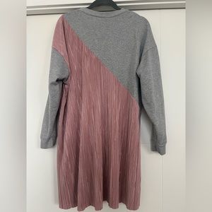 Pink and great sweatshirt dress